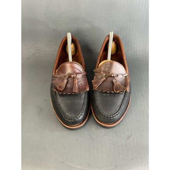 Allen Edmonds Nashua men\'s two-tone tassel loafer shoes size 8.5 main image 4